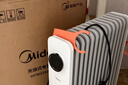 美的（Midea）【暖阳系列】取暖器/电热油汀加热电暖器/立式电暖气/家用APP智能遥控防烫加湿恒温烤火炉HYW22KRB 实拍图