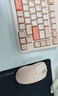 联想（Lenovo）K2-82有线轻音键盘 机械手感 消音结构82键 混彩灯效 人体工学 有线办公键盘 石英粉 实拍图