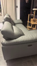 左右零靠墙电动功能头层牛皮沙发6013青云灰2.24m 实拍图