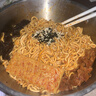 火鸡面混合口味泡面蟹黄76g芝士火鸡拌面整箱袋装方便面零食 醇香麻酱火鸡面*2包 实拍图