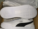 彪马（PUMA）经典复古透气小白鞋男女简约百搭休闲板鞋CARACAL 369863 白-黑色-03 39 【尺码偏小】 实拍图