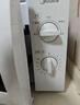 美的（Midea）【给老家送年货东哥同款】快捷微波炉 家用小型 360°转盘加热 旋钮操控 易洁内胆（M1-L213B） 实拍图