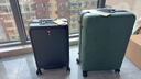 地平线8号（LEVEL8）行李箱密码拉杆箱男女托运大容量万向轮学生旅行者PC箱 24英寸灰 实拍图