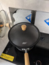 苏泊尔（SUPOR）炒锅 99.9%抗菌不锈钢炒菜锅30cm蜂窝平底煎炒锅电磁炉燃气灶通用 实拍图