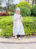 牧萌（moremerry）儿童雨衣男女童学生上学带书包位雨披 淘气熊 2XL  实拍图