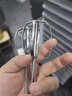 小熊（Bear）打蛋器 家用电动打蛋机 304不锈钢棒 奶油打发器迷你 烘焙手持式搅蛋搅拌器 和面打奶泡 DDQ-E05V2 实拍图
