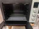 海氏（Hauswirt）C40三代电烤箱家用专业烘焙多功能大容量发酵一体机食品级搪瓷内胆智能菜单 湖水绿 40L 实拍图