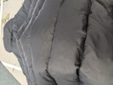 高梵黑金鹅绒服抱抱5.0四格短款女士时尚运动休闲羽绒服 黑色 M 实拍图