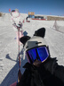 酷峰滑雪包背包单板雪板双肩包登机雪具雪鞋收纳装备大容量板包 炫彩白65L 实拍图