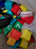 QZMEDU62粒大颗粒积木字母数字拼搭游戏儿童益智玩具男女孩生日新年礼物 实拍图
