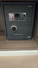 得力保险柜家用型 密码保险箱办公财务专用小型文件柜全钢防盗入墙入柜床头保管柜 曜臻AE610高45cm 实拍图