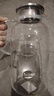 炊大皇 冷水壶大容量夏日解暑冷水壶 耐热防爆玻璃杯水果茶壶2.5L 实拍图