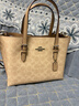 蔻驰（COACH）【品牌直供】女士MOLLIE中号斜挎手托特包CV965新年情人节礼物 实拍图