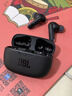 JBL WAVE BEAM2 主动降噪无线蓝牙耳机 音乐运动通话入耳式耳麦 苹果安卓通用 新年 情人节礼物 黑色 实拍图