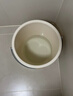 五月花脸盆水桶30cm3件套带盖加厚耐用宿舍泡脚家用储水桶洗衣洗车桶 实拍图