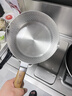 三四钢雪平锅内层316L不锈钢奶锅辅食小汤锅泡面煮锅20cm食品级一体成型 实拍图