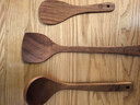 京东京造 锅铲 汤勺饭勺进口乌檀木家用实木原木【无漆无蜡】锅铲三件套 实拍图