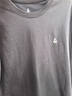 杰克·琼斯（JACK&JONES）26年男装四季打底T恤男士凉感透气多色情侣款短袖t恤水洗不易走形 黑色E43 S 170 实拍图