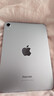 Apple/苹果 iPad mini (A17 Pro) 8.3英寸 平板电脑(256G WLAN版/mini7/MXNE3CH/A)紫色 实拍图