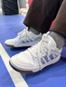 adidas ENTRAP美式校园风运动少年感复古篮球风板鞋男女阿迪达斯 白色/暗银金属/树脂黄   38 实拍图