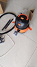 海尔（Haier）桶式吸尘器家用美缝干湿吹多用大容量大吸力大功率吸水机小型工业开荒清灰吸毛吸灰尘器HZ-T615 实拍图