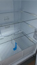 海尔（Haier）「一级能效风冷无霜」165L两门家用小户型冰箱真省电黑金净化灰色HC2-165WGHC2E9S9国家补贴 实拍图