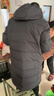 京东京造羽绒服男鸭绒加厚防寒工装面包服防泼水冬季外套中长款新年黑色XL 实拍图