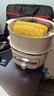 九阳（Joyoung）电炖锅热水快炖多功能锅2.8L电炖盅炖汤盅燕窝锅养生锅宝宝辅食bb粥迷你煮粥煲汤锅白瓷GD329Z 实拍图