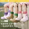 柠檬宝宝儿童雨鞋男女童雨靴防水防滑小孩上学水鞋束口户外轻便 实拍图
