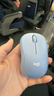 罗技（Logitech）M221 轻音鼠标 无线鼠标 办公鼠标 对称鼠标 带无线微型接收器 雾霭蓝 实拍图