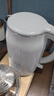 美的（Midea）电热水壶养生母婴级316L内胆双层无缝一体家用烧水壶1.7L大容量自动智能断电泡茶 SH17M301PRO 实拍图