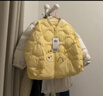 巴拉巴拉儿童羽绒服三防衣服轻薄棒球领外套男女童装2025新款秋冬装碎花萌 实拍图