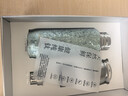 琪虎纯钛保温杯高档焖茶杯茶水分离水杯户外泡茶礼品定制冰蓝色400ml 实拍图
