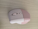 罗技（Logitech）Wave Combo 无线人体工学键鼠套装 垂直鼠标 无线蓝牙鼠标 办公键盘 无线键盘 蓝牙键盘 粉色 实拍图