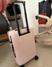 米家小米行李箱20英寸拉杆箱可登机箱万向轮旅行箱男女小型密码箱粉色 实拍图