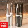 旅行洗漱杯刷牙漱口杯家用杯子便携式情侣款ins牙刷盒旅行便携式 冰透白+冰透灰【2个装】 无规格 实拍图