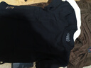 马登工装300g重磅t恤男夏季三本针纯棉正肩短袖男士白色半袖打底衫 黑色 【男生短袖/轻奢高级感】 S 【修身版型，合身可拍大一码】 实拍图
