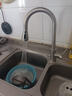 京东京造 厨房水龙头 抽拉式洗菜盆龙头 304不锈钢360°旋转冷热水3功能 实拍图