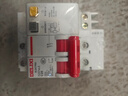 德力西电气空开断路器空气开关漏电保护开关DZ47sLE 2P 63A 实拍图