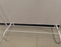 唯良 多功能晾衣架落地阳台简易晾衣杆宿舍室内衣架置物架卧室晒衣架 白色110cm【经典款】 实拍图