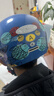 野马（YEMA）3C认证238S儿童头盔女孩男孩夏季轻便式宝宝电动摩托车半盔小孩电瓶车安全帽 蓝色+咖色短镜 实拍图