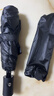 热销雨伞男女晴雨两用学生情侣黑胶三折防晒防紫外线遮阳伞 【自动8骨】加厚加固黑胶黑色 实拍图
