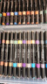 真彩（TRUECOLOR）96色双头双色闪光马克笔水彩笔儿童学生手账专用画笔荧光笔带闪粉幼儿园画画笔珠光彩色笔7890 实拍图
