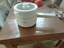 LOTOR电煮锅电炒锅迷你宿舍用煮面泡面电蒸锅电锅一体多功能电热火锅1人2婴儿辅食锅 电炒锅智能蒸笼款2L 实拍图