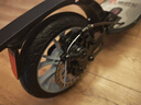 帝百伦成人代步滑板车儿童6-12-40岁两轮滑步男女上班通勤三减震可折叠 【花纹轮新款】至尊黑【三减震+双刹车+转向限位】 实拍图