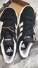 adidas「面包鞋」GRAND COURT BASE 00s休闲低帮板鞋男女阿迪达斯   黑色/白色/树脂黄(推荐女生选小半码)   37 实拍图