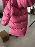 保姆鹅  【风墙】儿童羽绒服宝宝中长款护脸加厚外套保暖童装[NG2664] 石榴粉 100 实拍图