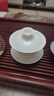 金镶玉 功夫茶具茶壶 盖碗羊脂玉白瓷大号家用泡茶碗 甜白盖碗 实拍图