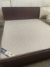 零树实木床新中式橡胶木1.8m*2m床+10cm椰棕床垫胡桃色包安装04套装 实拍图