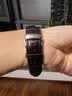 积优（JEAYOU）手表带真皮男士适用天梭力洛克库图浪琴名匠欧米茄蝶飞汉密尔顿美度西铁城天王精工海鸥飞亚达女 实拍图